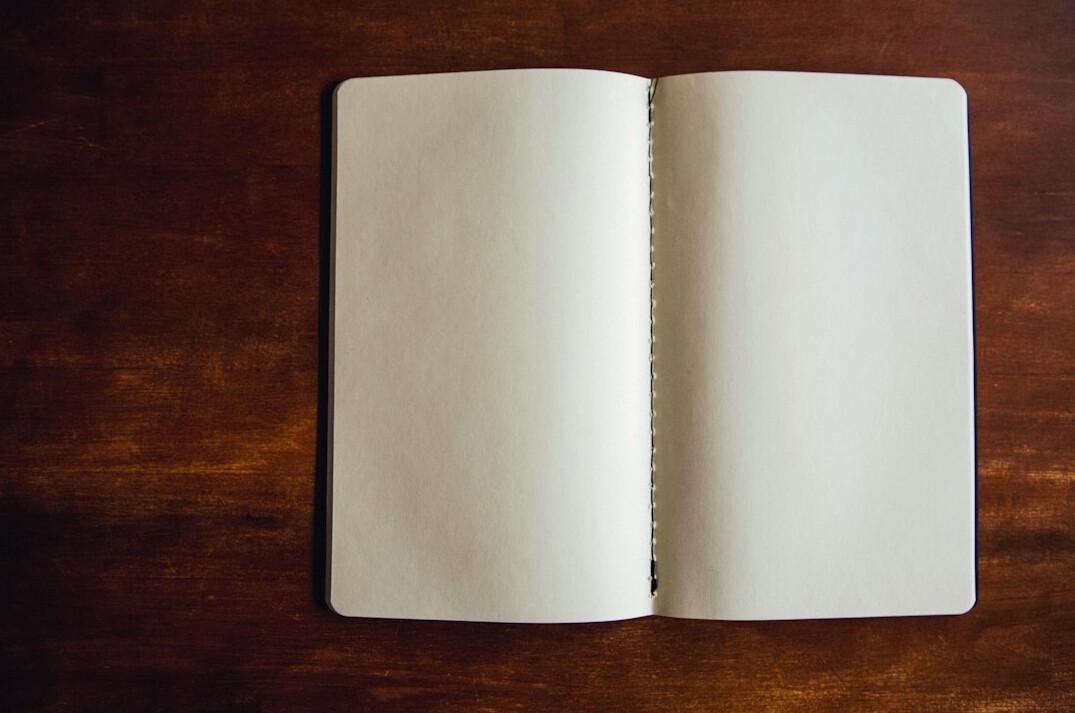 old notebook pages