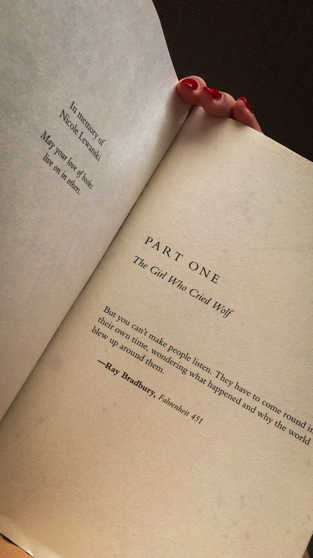 mystery novel pages